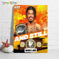 Wes Lee And Still NXT North American Champion Wall Art Poster Canvas