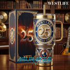 Westlife 25th Anniversary World Tour 2026 Special YETI Tumbler