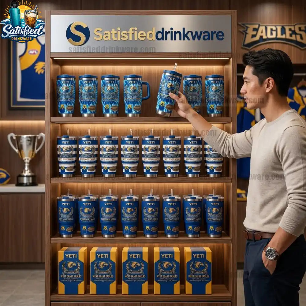 West Coast Eagles 40th Anniversary Collector Edition Yeti Tumbler