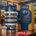 West Coast Eagles 40th Anniversary Collector Edition Yeti Tumbler