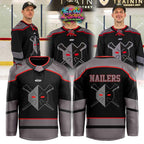 Wheeling Nailers 2026 Black Alternate Limited Edition Hockey Jersey