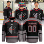 Wheeling Nailers 2026 Black Alternate Limited Edition Hockey Jersey