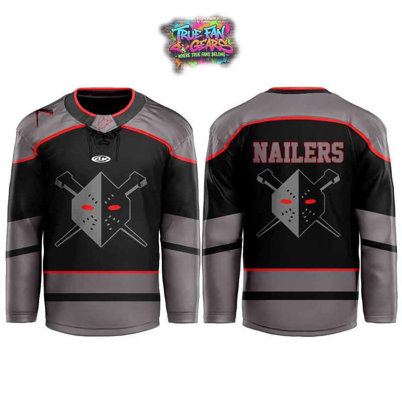 Wheeling Nailers 2026 Black Alternate Limited Edition Hockey Jersey