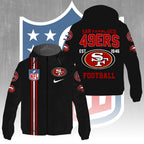 San Francisco 49ers 3D Windbreaker Jacket – GNE4302