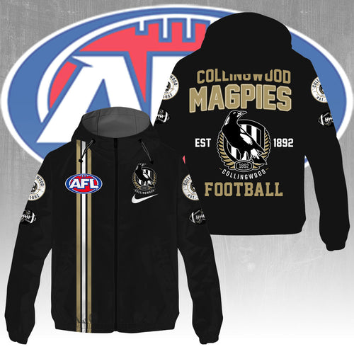 Collingwood FC 3D Windbreaker Jacket – GNE4324