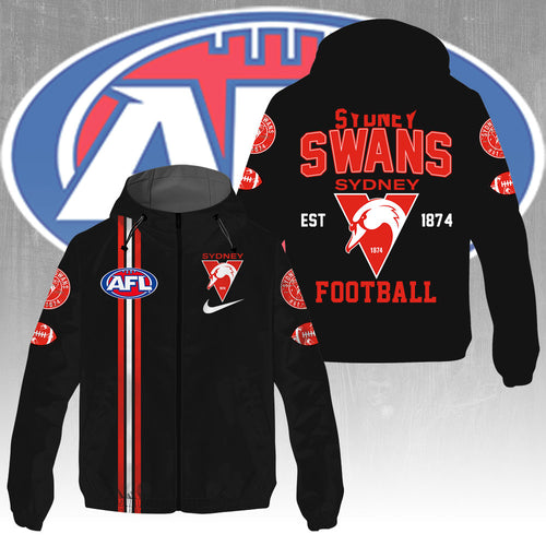 Sydney Swans FC 3D Windbreaker Jacket – GNE4336