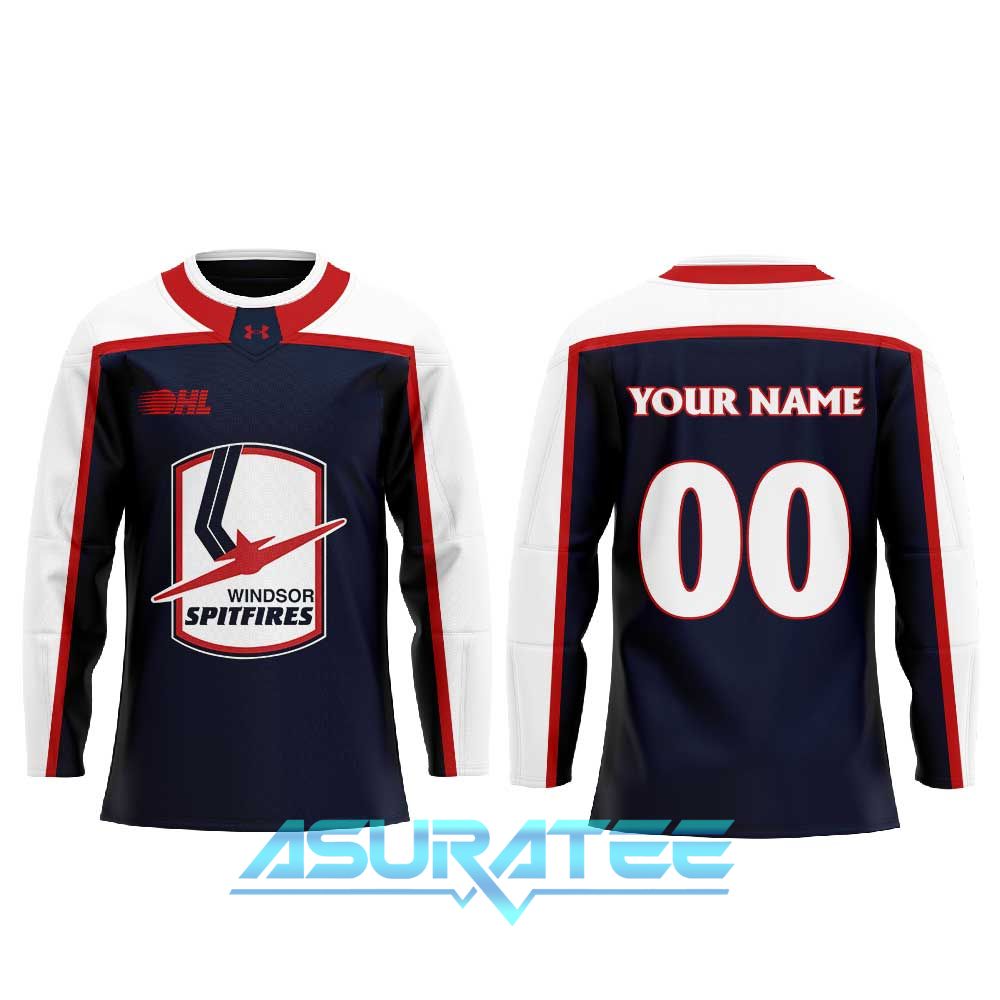 Windsor Spitfires Worn by Legends 2026 Special Hockey Jersey