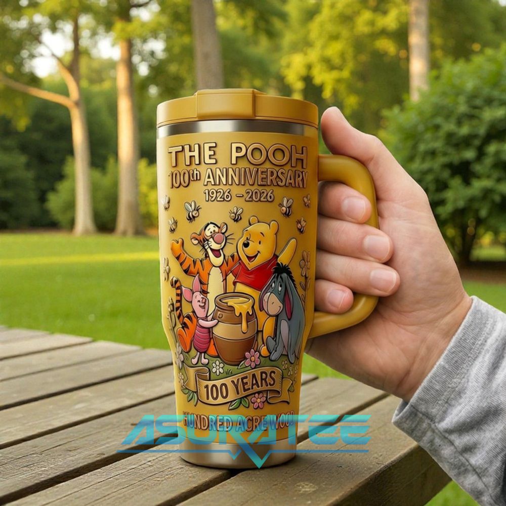 Winnie The Pooh 100th Anniversary Stanley Tumbler