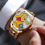 Winnie-the-Pooh 100th Anniversary Alloy Luxury Quartz Watch - TMTHU7659