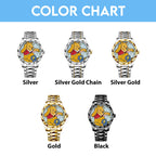Winnie-the-Pooh 100th Anniversary Alloy Luxury Quartz Watch - TMTHU7659
