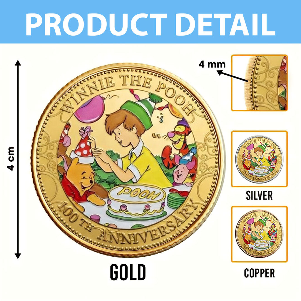 Winnie-the-Pooh 100th Anniversary Commemorative Coin – TMTHU4833