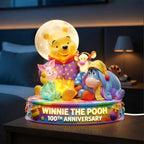 Winnie-the-Pooh 100th Anniversary Custom Shape Acrylic Light Box – TMTHU6693