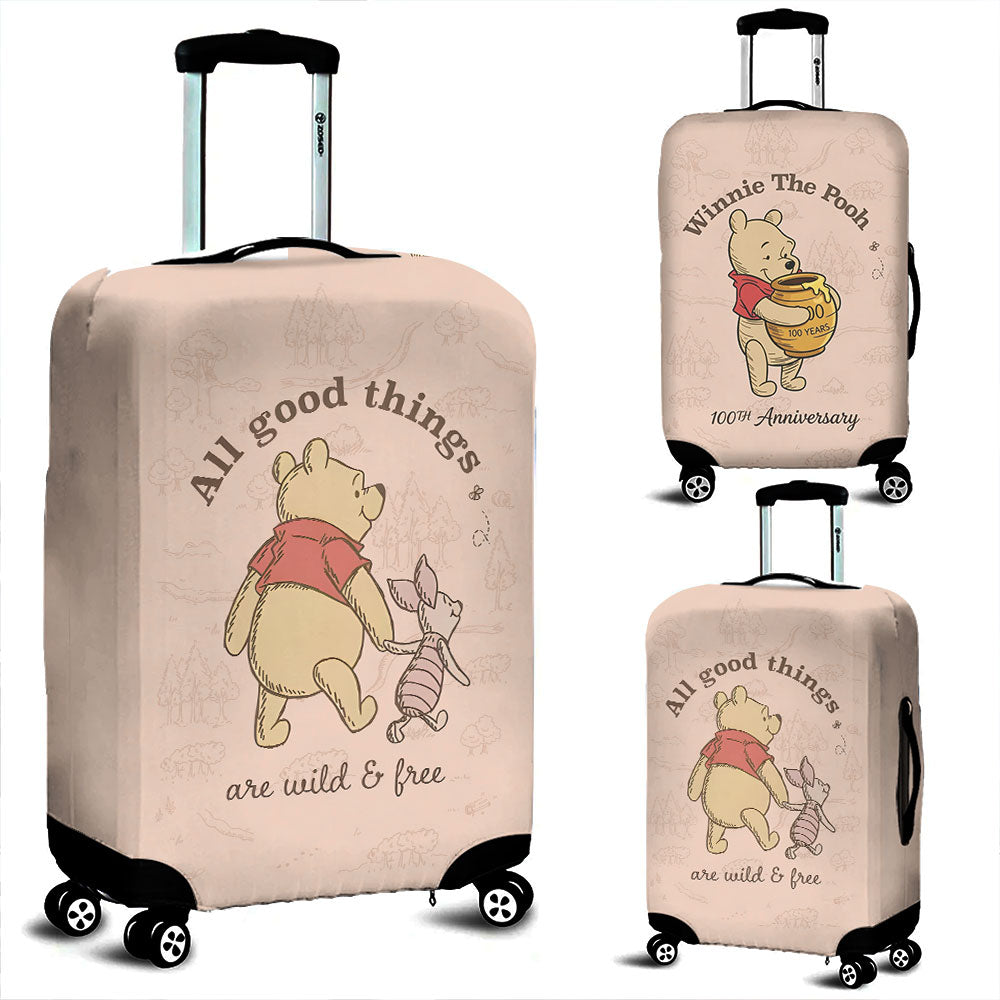 Winnie-the-Pooh 100th Anniversary Luggage Cover – TMTHU7553