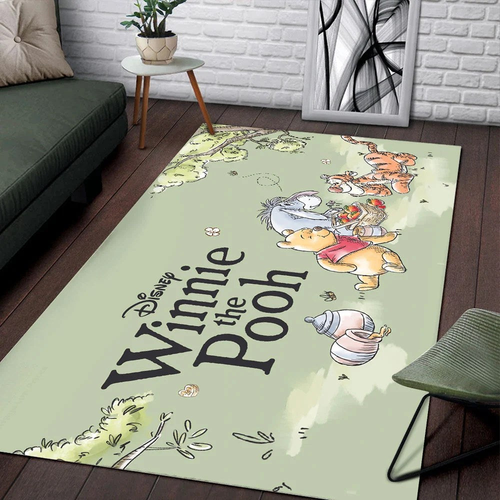 Winnie-the-Pooh 100th Anniversary Rectangular Rug – TMTHU9246