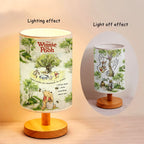 Winnie-the-Pooh 100th Anniversary Wooden Base Fabric Lamp – HOATT15698