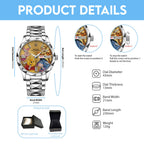 Winnie-the-Pooh Alloy Luxury Quartz Watch - TMTHU7369