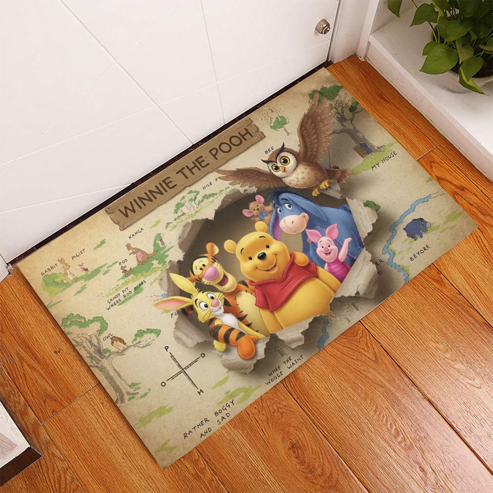 Winnie-the-Pooh Custom Doormat – TMTHU6874