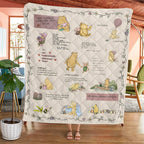 Winnie-the-Pooh Quilt Blanket - TMTHU7729