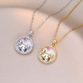 Winnie-the-Pooh Rhinestone Pendant Necklace – MAITMDROP168