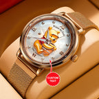 Personalized Winnie-the-Pooh 100th Anniversary Mesh Strap Quartz Watch – VANDH5010