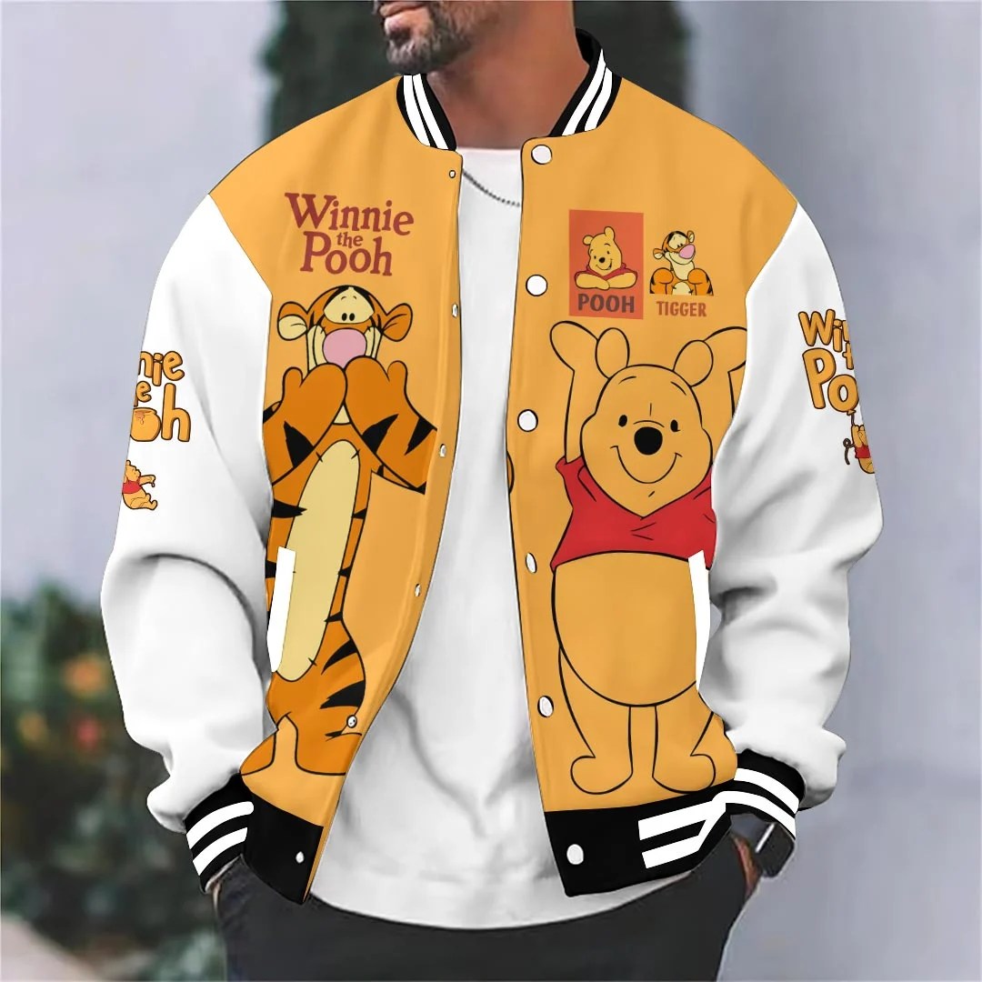 Personalized Winnie-the-Pooh Varsity Jacket – HOATT20747