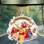 Winnie-the-Pooh 100th Anniversary Custom shape 2-sided Acrylic Car Ornament – GNE7838