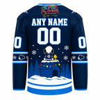 Winnipeg Jets Peanuts Christmas Night 2026 Personalized Hockey Jersey
