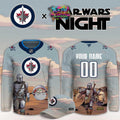 Winnipeg Jets Star Wars Night 2026 Limited Personalized Hockey Jersey