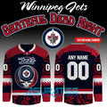 Winnipeg Jets x Grateful Dead Night Collab 2026 Hockey Jersey