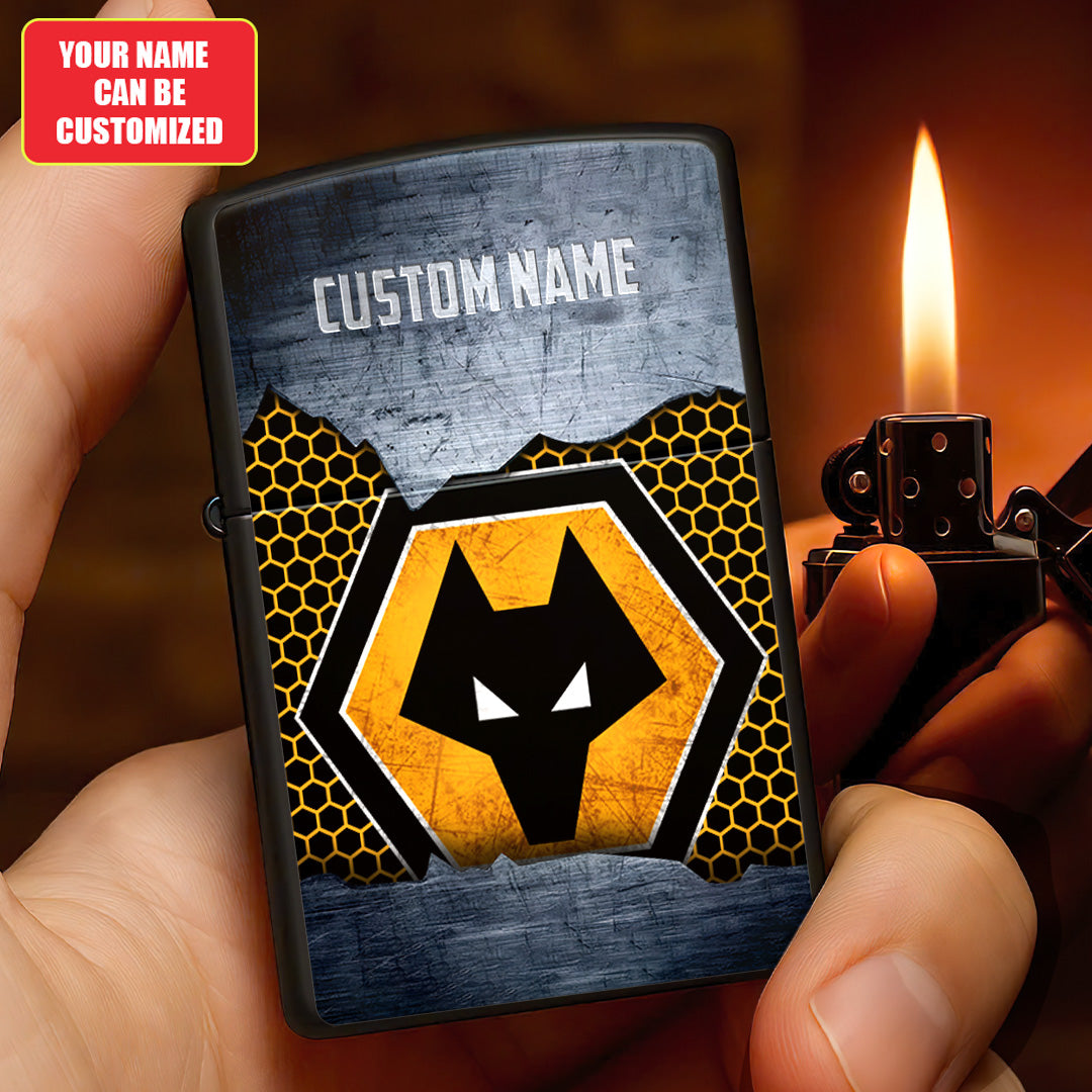 Personalized Wolverhampton Wanderers FC Zippo Lighter Case (No Insert) – TANTN16400