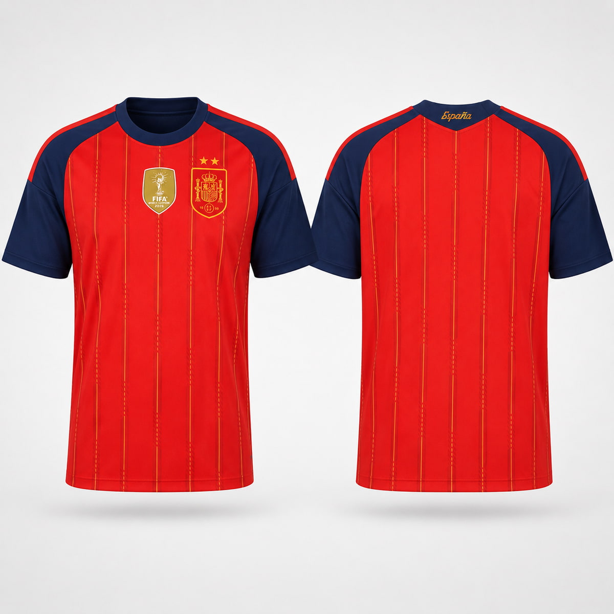 World Cup 2026 Champions Spain 2-Star Jersey