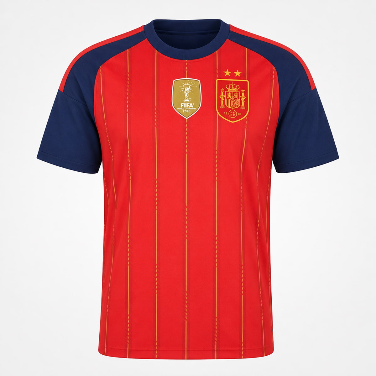 World Cup 2026 Champions Spain 2-Star Jersey