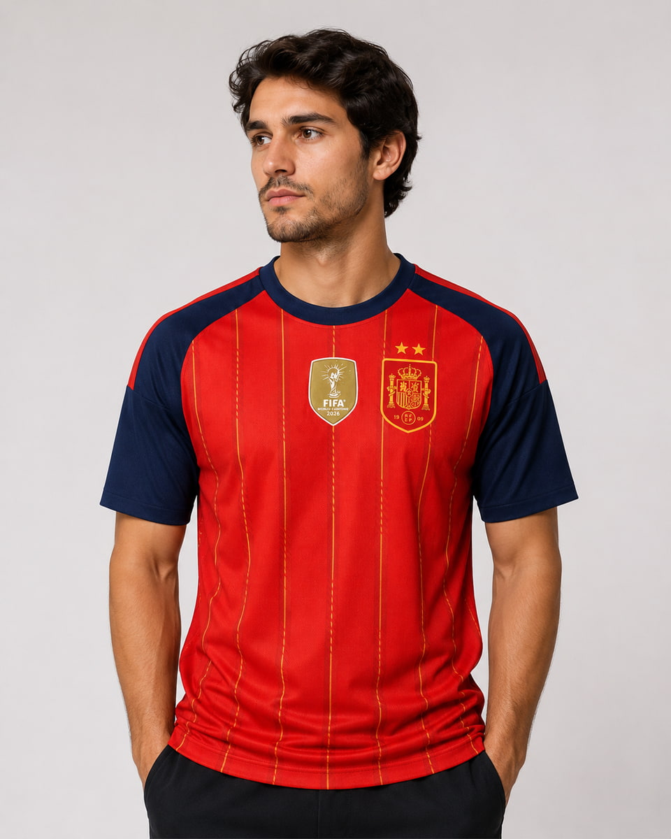 World Cup 2026 Champions Spain 2-Star Jersey