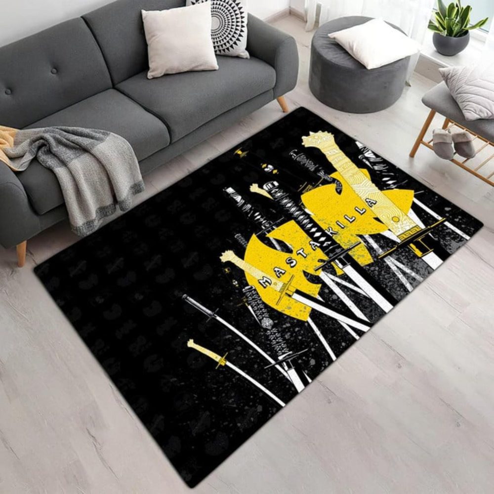 Wu-Tang Clan Logo Masta Killa Albums Rug Carpet