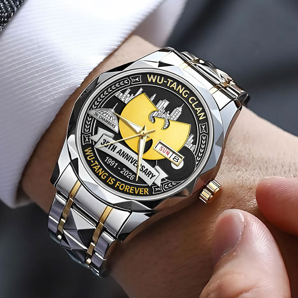 Wu-Tang Clan 35th Anniversary 2026 Alloy Luxury Quartz Watch – TANTN20960