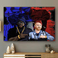 Wu-tang Gang Members Ghostface Killah&Method Man Poster Canvas