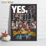 Yes I Still Listen To Bon Jovi Got A Problem Wall Art Poster Canvas