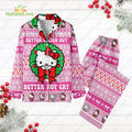 You Better Not Cry You Better Watch Out Christmas​ Hello Kitty Pajamas