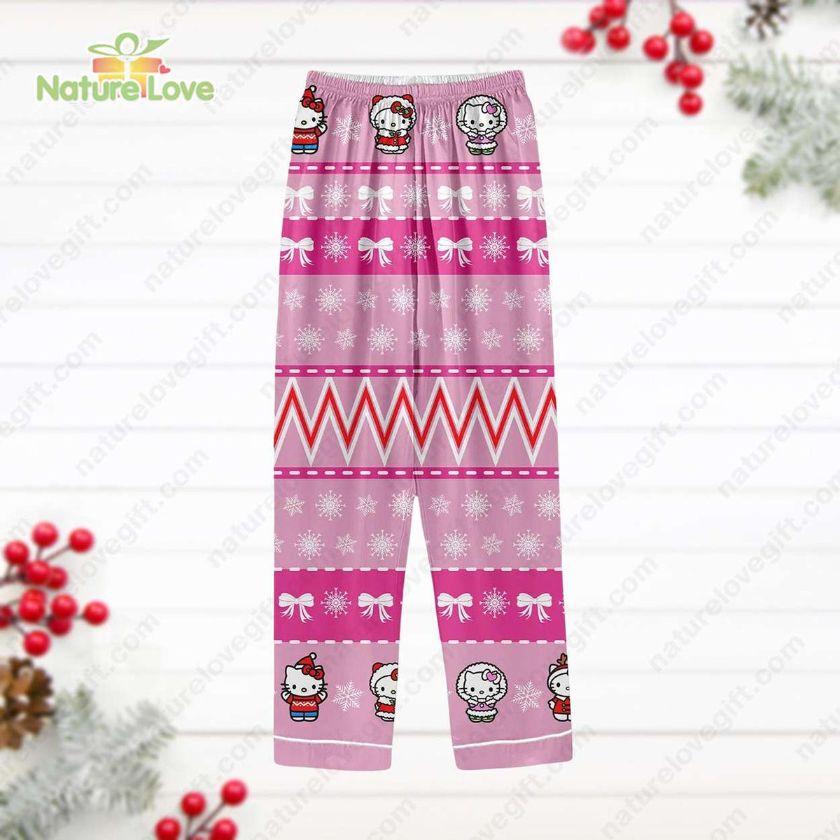 You Better Not Cry You Better Watch Out Christmas​ Hello Kitty Pajamas