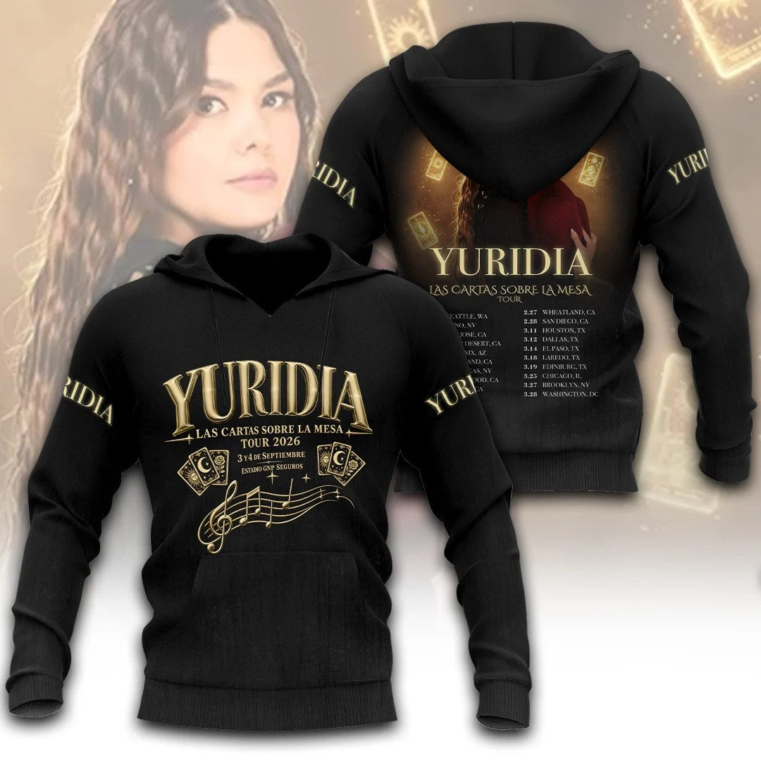 Yuridia Tour 2026 World Tour 3D Apparel – GNE8512