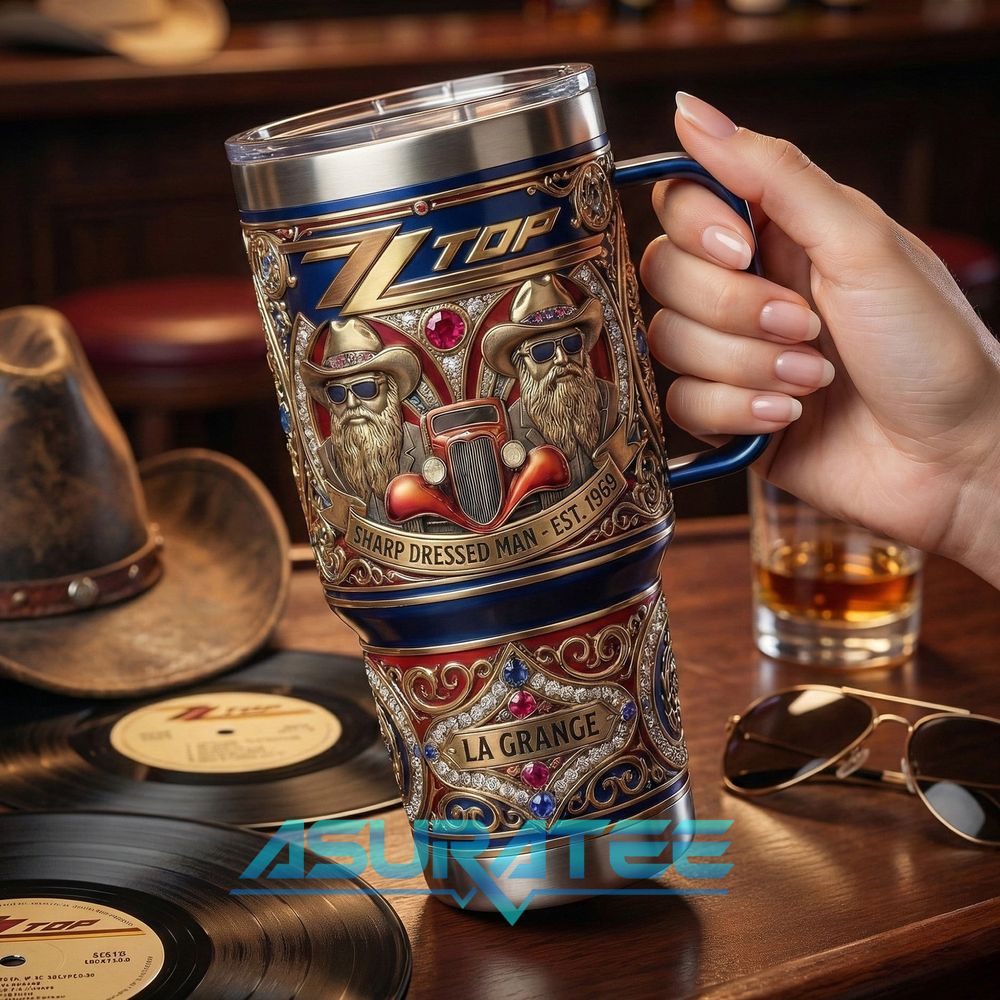 Zz Top Sharp Dressed Man 2026 Special YETI Tumbler