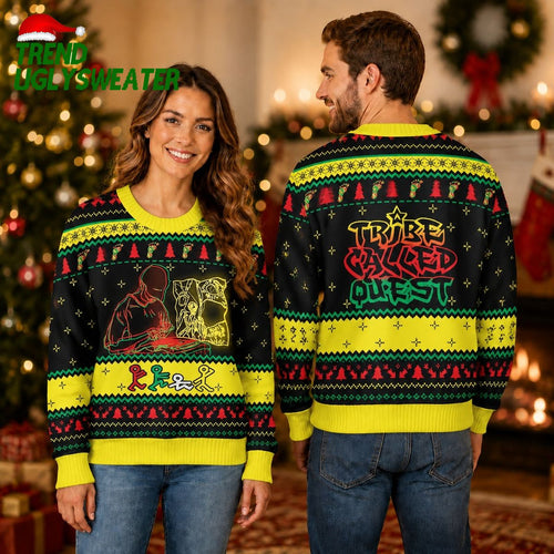A Tribe Called Quest Christmas Happy New Year Ugly Sweater