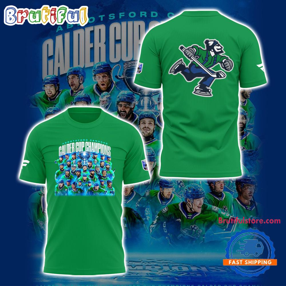 Abbotsford Canucks Calder Cup Champions 2025 Team New 3D Shirt