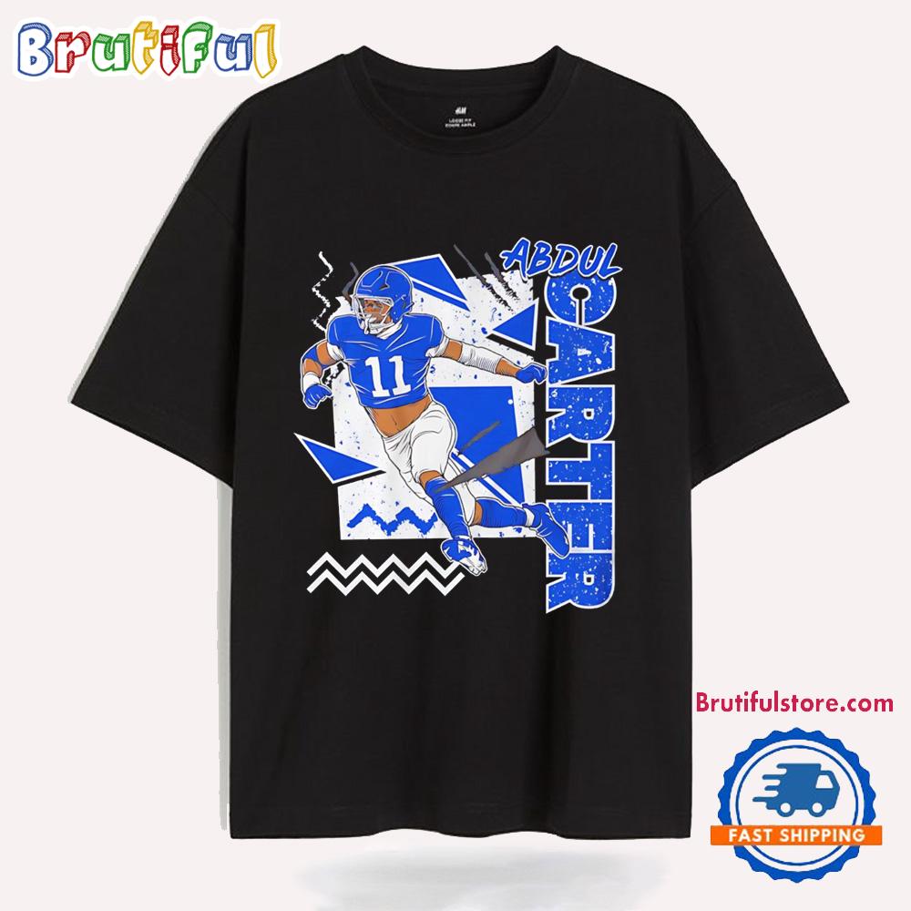 Abdul Carter New York Giants 2025 NFL Draft T Shirt