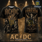 AC/DC High Voltage Lightning Bolt T-Shirt