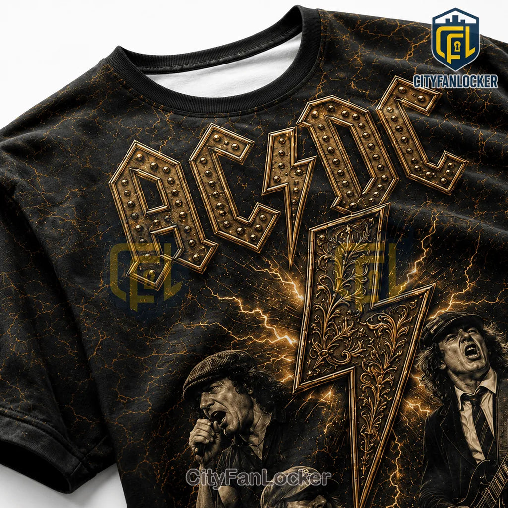 AC/DC High Voltage Lightning Bolt T-Shirt