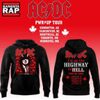 ACDC Highway to Hell PWR UP Tour Canada 2026 Limited Edition Hoodie T-Shirt