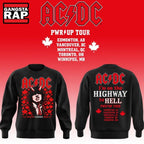 ACDC Highway to Hell PWR UP Tour Canada 2026 Limited Edition Hoodie T-Shirt