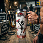 AC/DC Rock Grunge Art Insulated Stanley Tumbler
