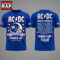 ACDC x New York Giants POWER UP TOUR 2026 T Shirt